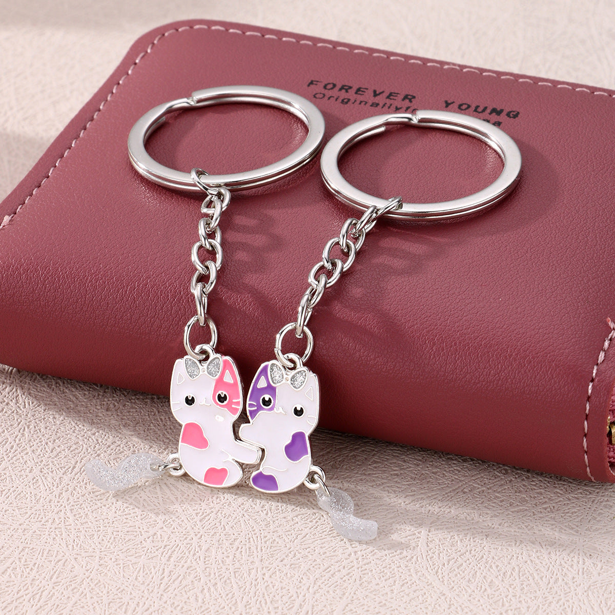 Wholesale Alloy Cartoon Rabbit Keychain